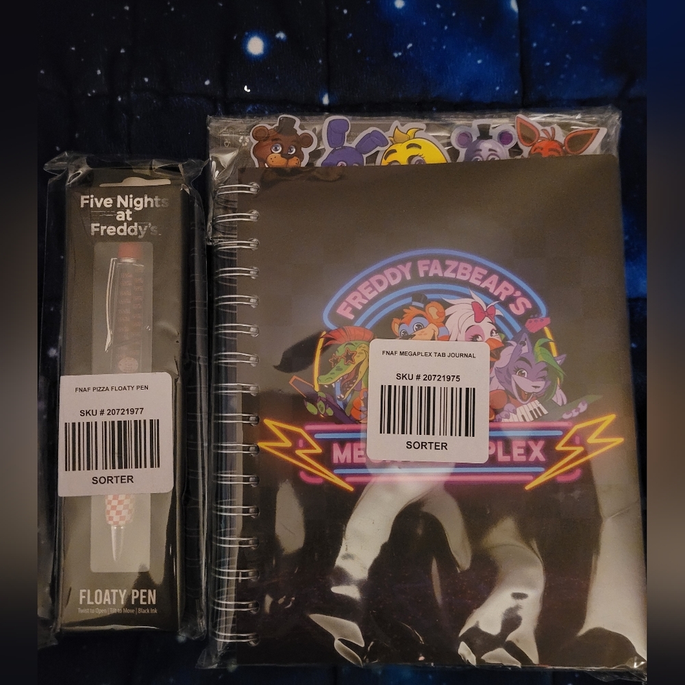 Fnaf notebook set